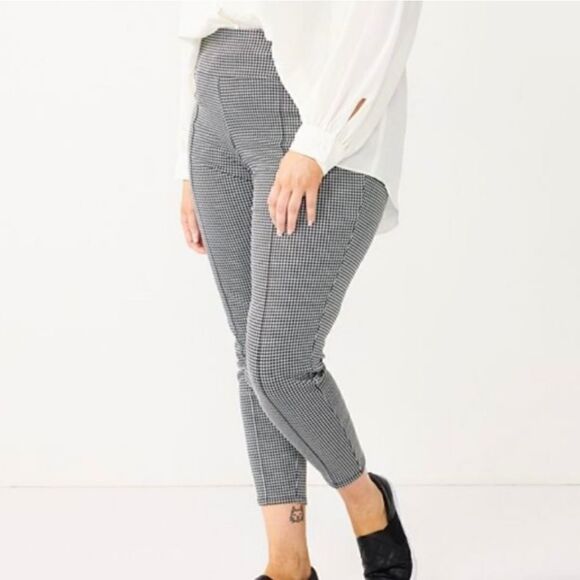NWT Nine West Tummy Control Ponte Leggings M - Picture 2 of 6